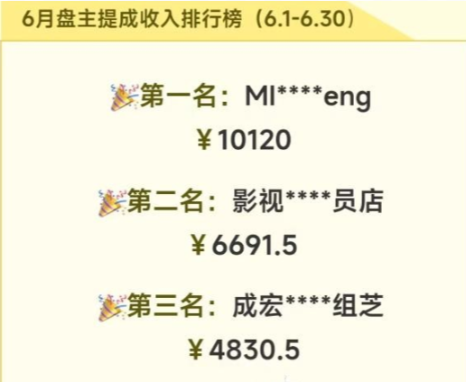 软件用户1个月通过卖网盘赚了1000多，已有人做到月入过万了